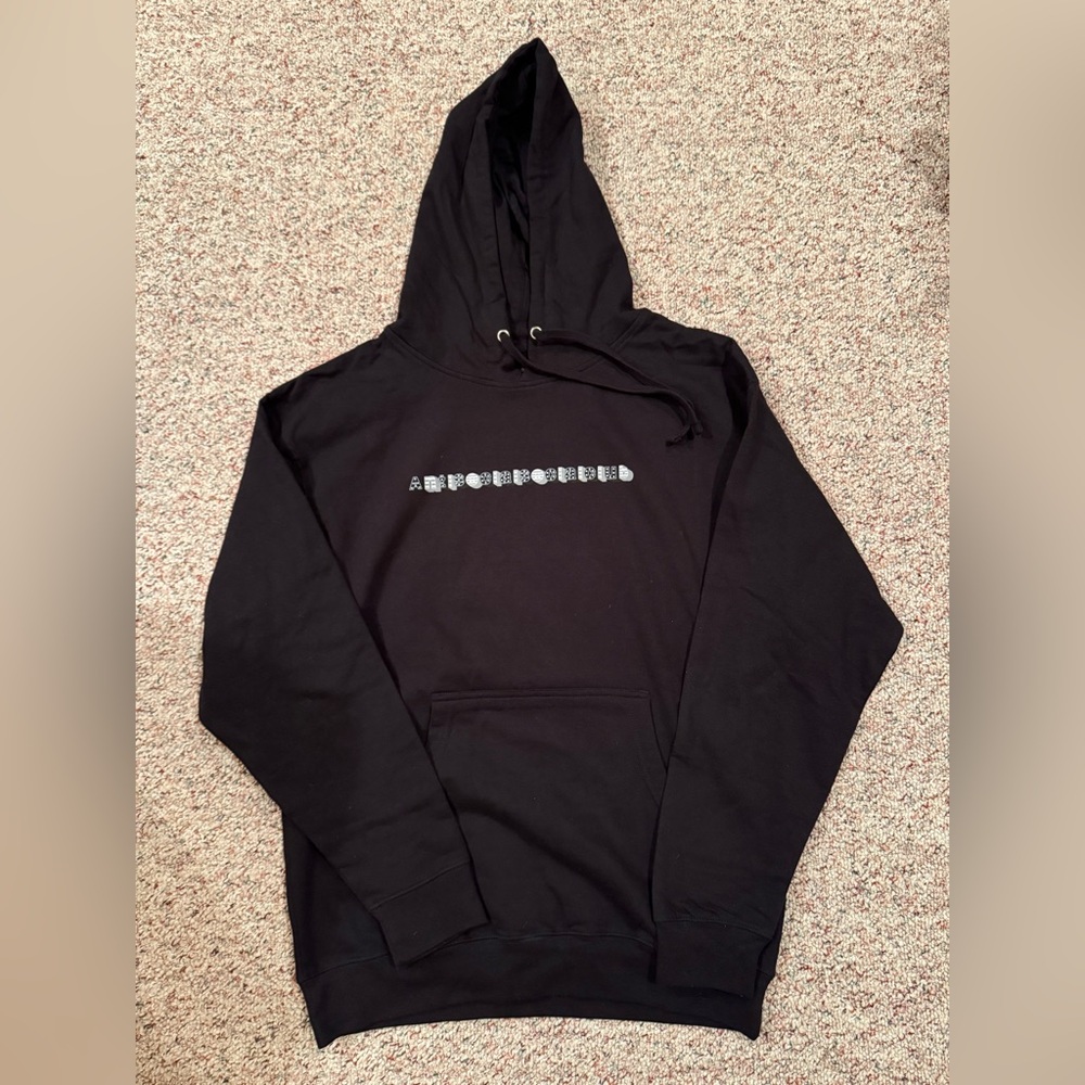 Anti Social Social Club Sign Me Up Hoodie Black Size Large